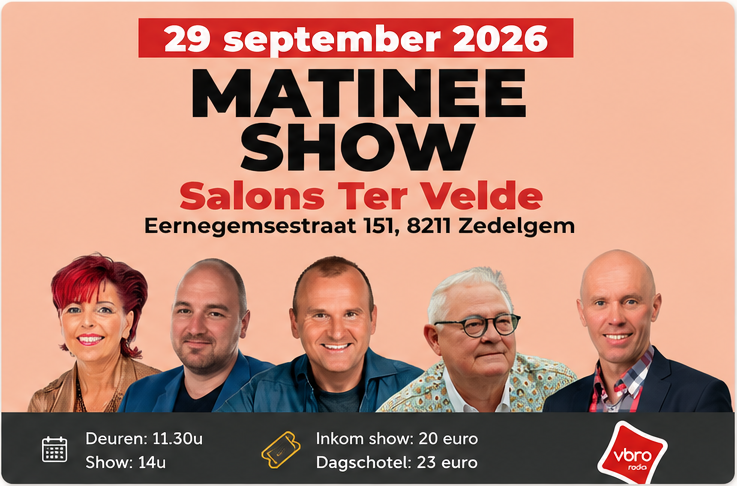 Matinee Show – Salons Ter Velde